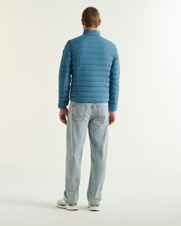 Doudoune légère stretch Bleu jeans Aragon