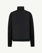 Veste à capuche bi-matière Noir Bardenas