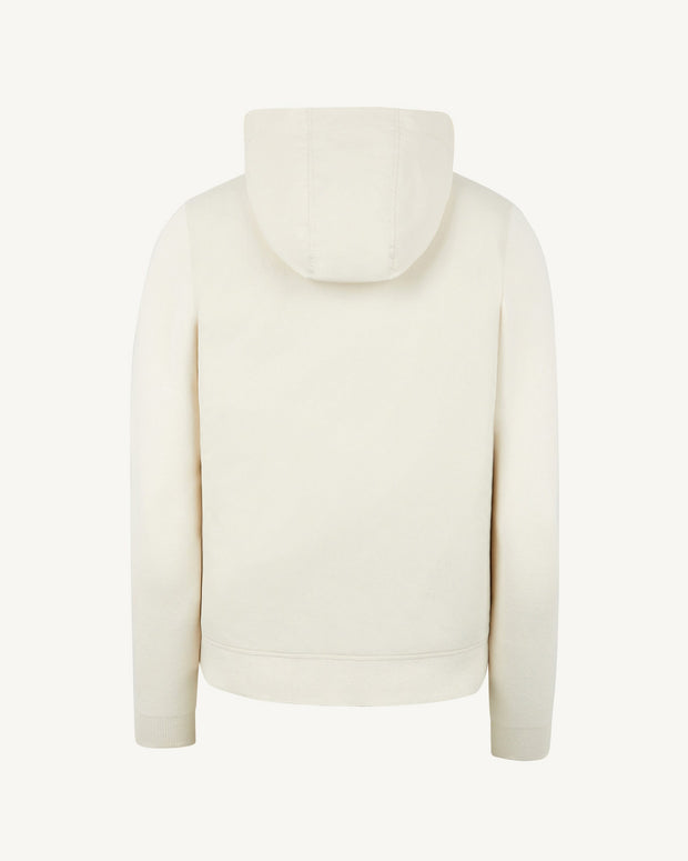 Veste à capuche bi-matière  Argile Bardenas