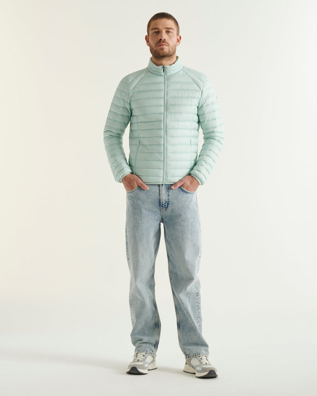 Doudoune légère Menthe poivrée Mat