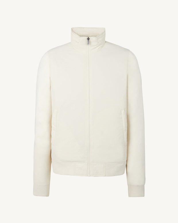 Veste à capuche bi-matière  Argile Bardenas