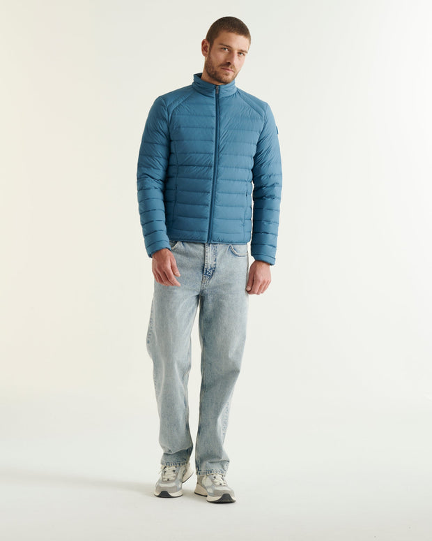 Doudoune légère stretch Bleu jeans Aragon