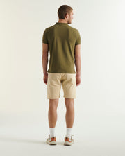 Polo en coton biologique Army Marbella