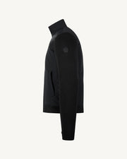 Veste à capuche bi-matière Noir Bardenas