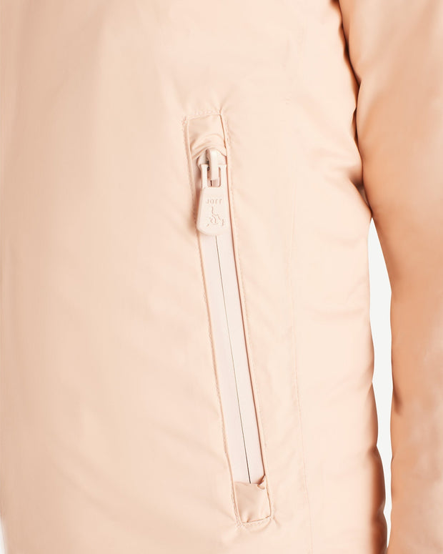 Doudoune réversible Rose pale/Aubergine Vienne